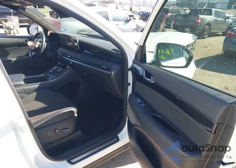 2025 Hyundai Palisade Calligraphy Night Edition from USA, damaged, VIN KM8R7DGE7SU826184